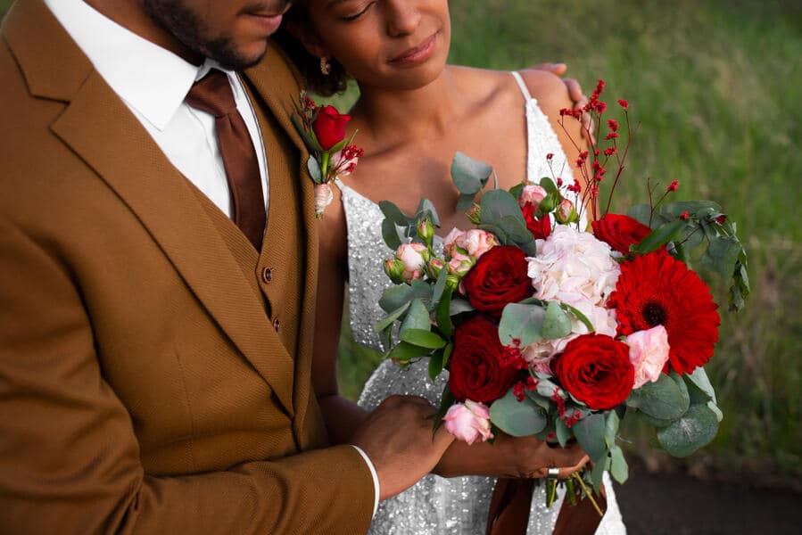 Mariage romantique