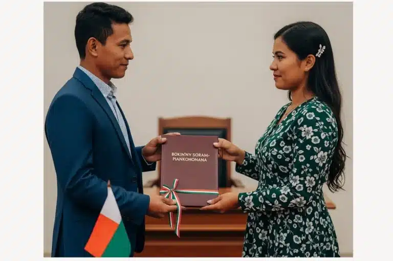 Mariage civil à Madagascar