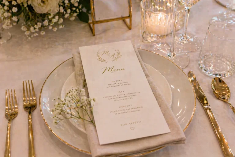 menu de mariage malgache