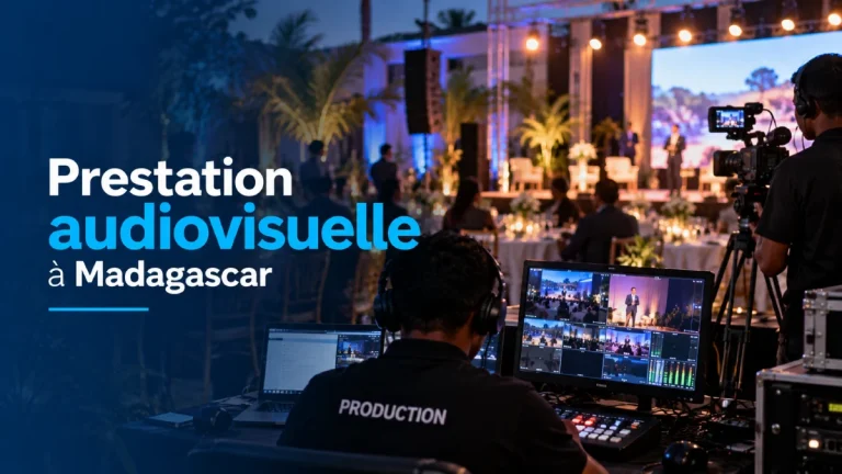 Prestation audiovisuelle à Madagascar