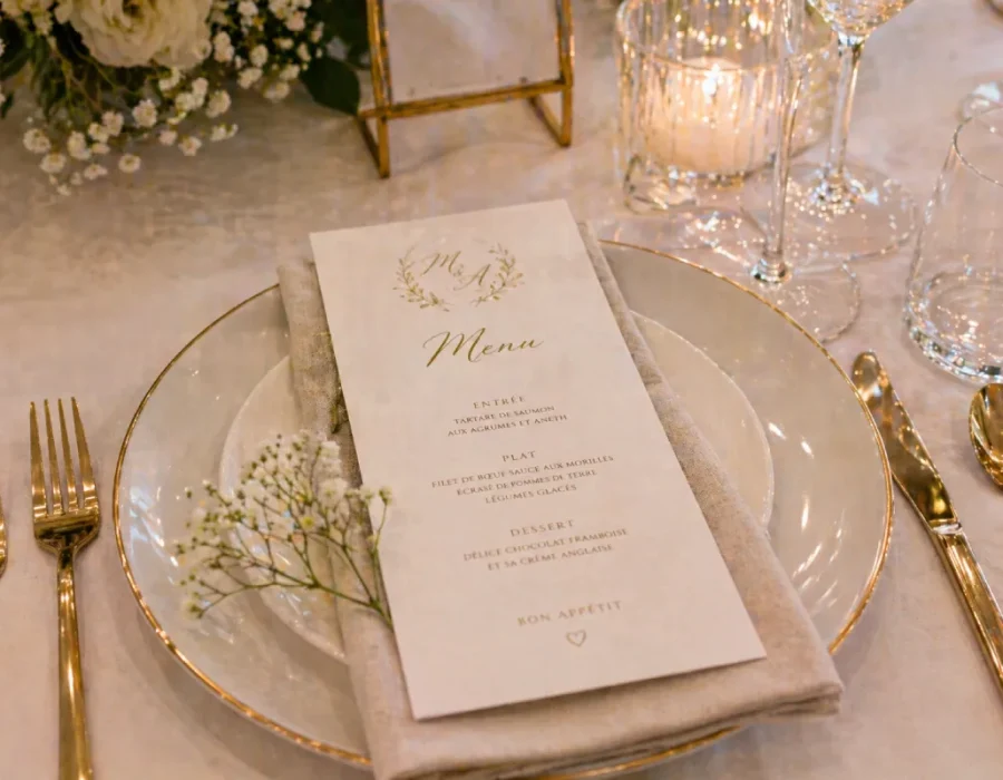 menu de mariage malgache